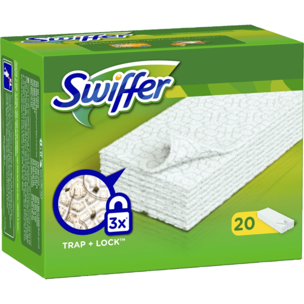 Swiffer Swiffer Sweeper Rengjøringskluter refill 20-pakke