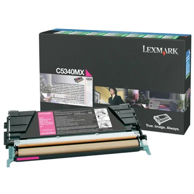 Lexmark Tonerkassette magenta 7.000 sider C5340MX Modsvarer: N/A
