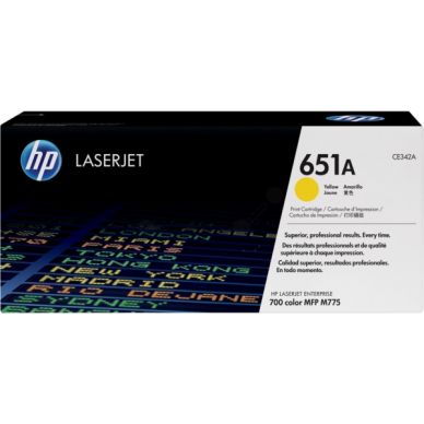 HP alt HP 651A Toner geel