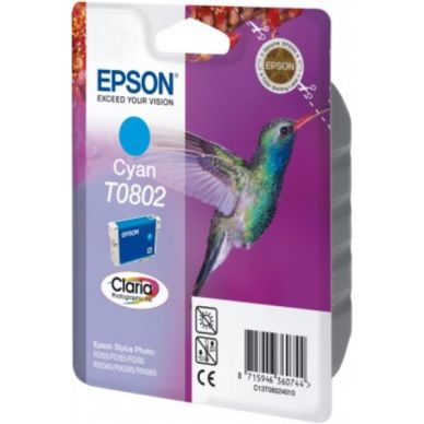 EPSON alt EPSON T0802 Inktpatroon cyaan