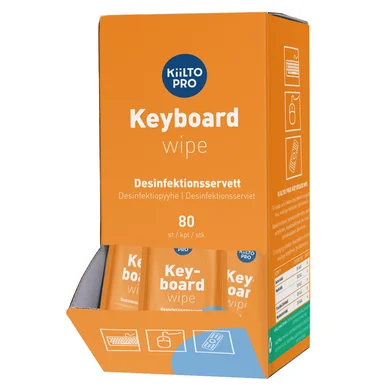 Kiilto Antibac Pro Keyboard wipes 80 st