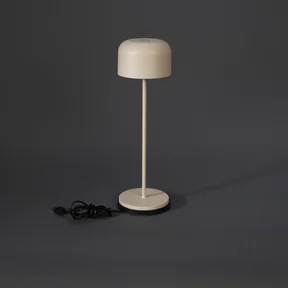 Lille Bordslampa LED USB Sandfärgad 2200K/2700K dimbar