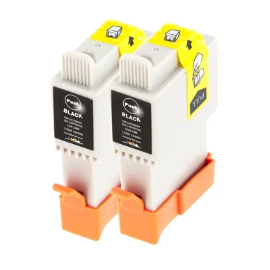inkClub Blækpatron sort 9.5ml, 2 stk pakning KCB226-2 Modsvarer: BCI-24BK