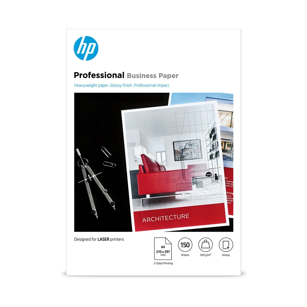 Laserpapper Glossy A4 200g, 150-pack