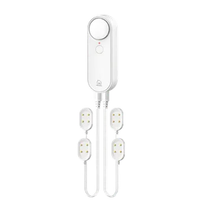 Smart Home vattenläckagesensor, 2x kablar med 4 sensorer