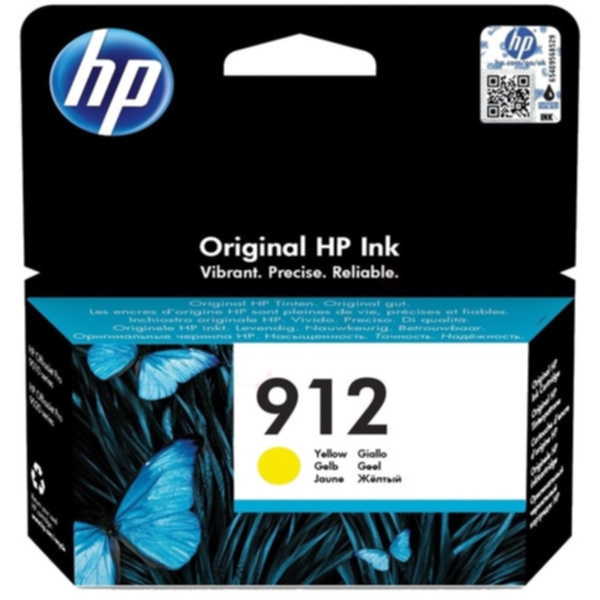 HP HP 912 Blekkpatron gul 3YL79AE Tilsvarer: N/A