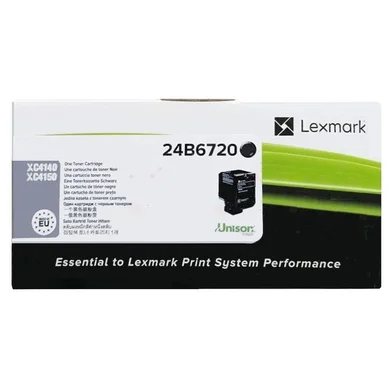 Lexmark Lexmark 24B6720 Tonerkassette sort 24B6720 Modsvarer: N/A