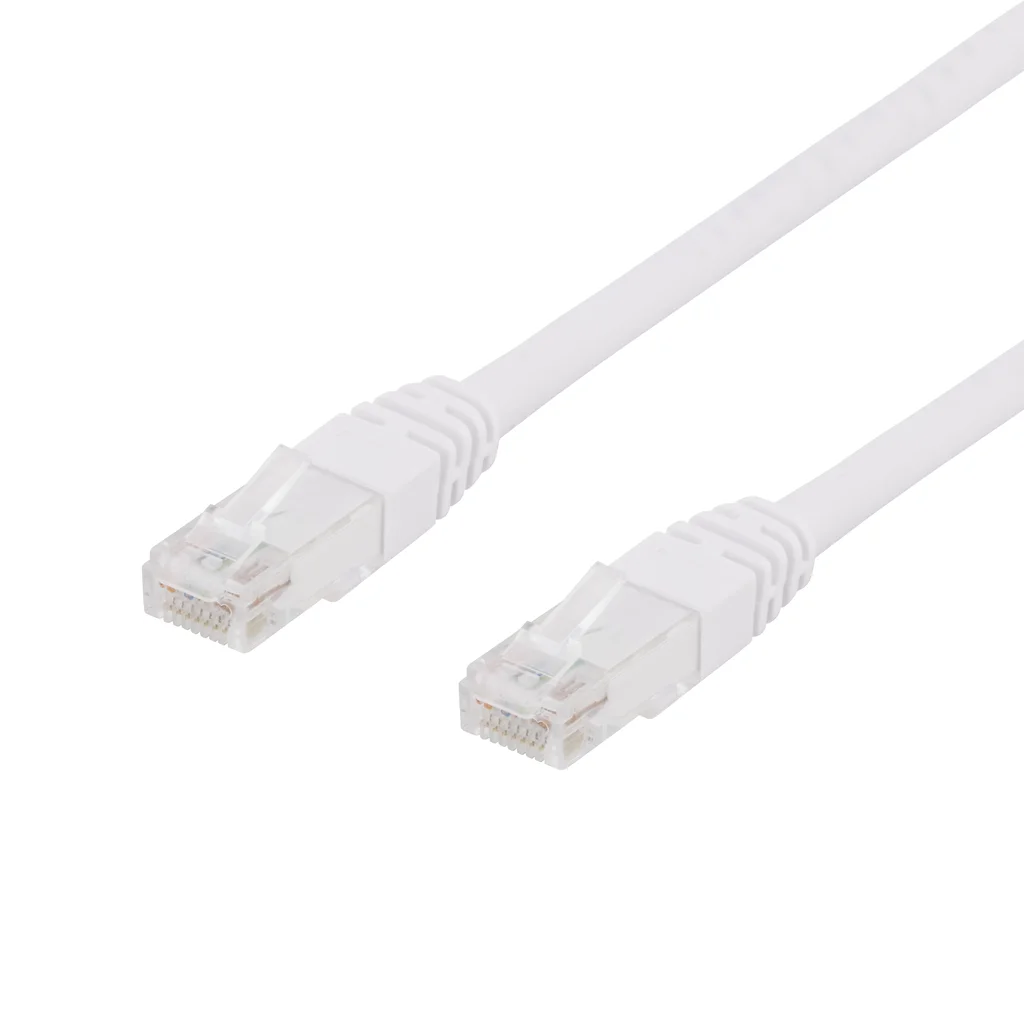 U/UTP Cat6 patchkabel, LSZH, 3m, vit