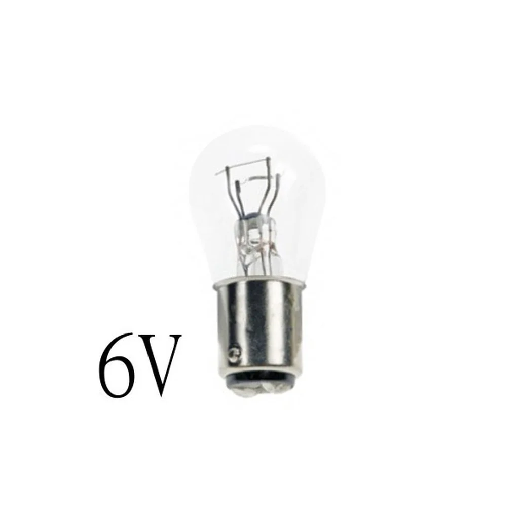Bosma motorcykellampa/mopedlampa Ba15d 25x47 21/5W 6V