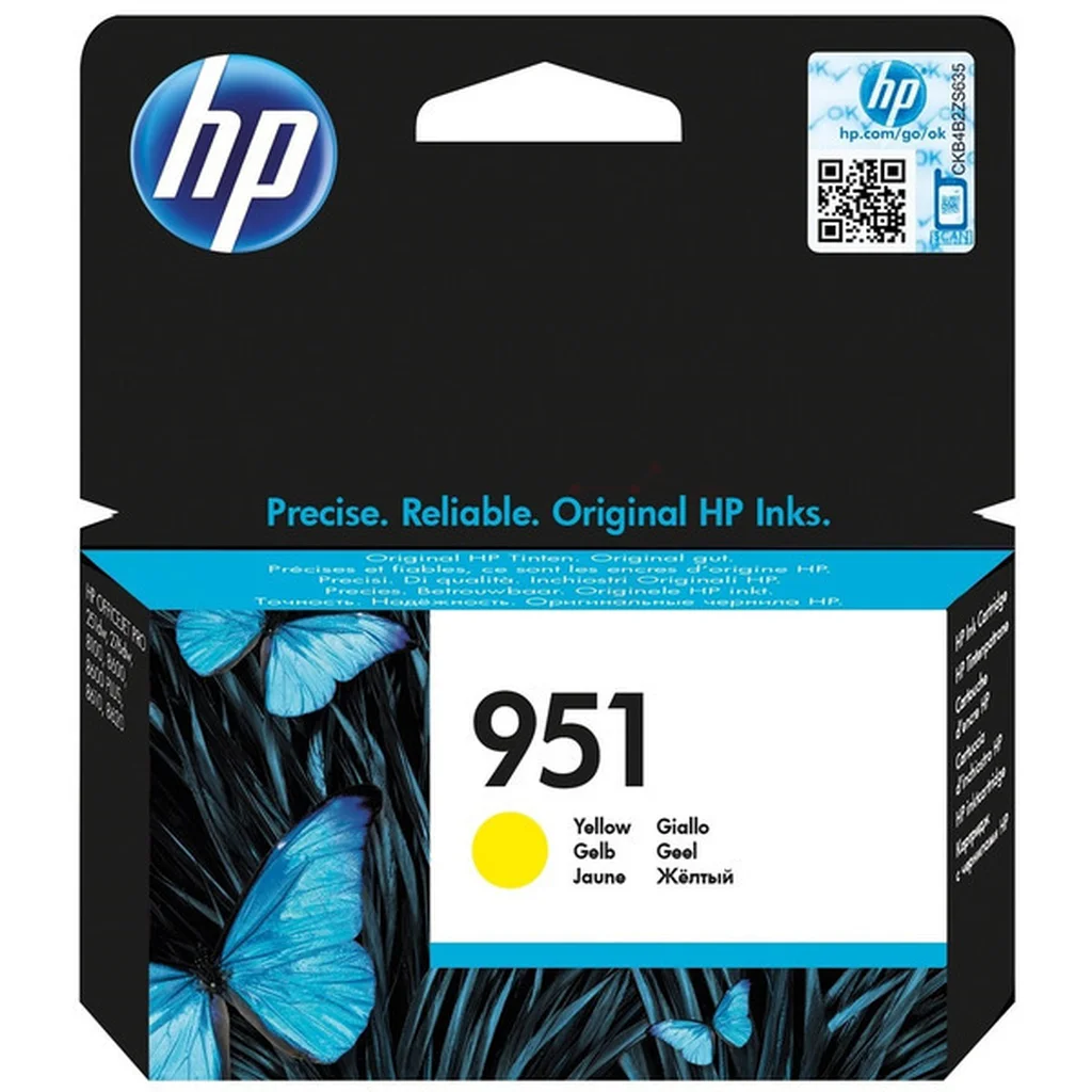 HP 951 Bläckpatron Gul