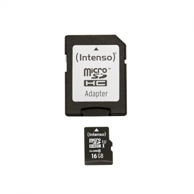 Intenso Intenso Micro SD 16GB UHS-I Premium 4034303019809 Modsvarer: N/A billede