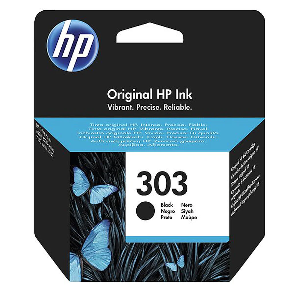 HP 303 Bläckpatron Svart