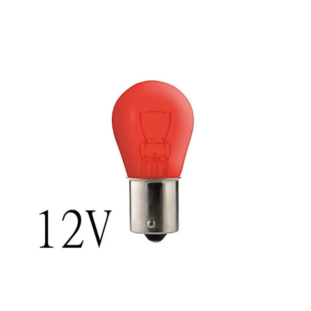 Bosma röd billampa Ba15s 21W 12V