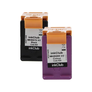 inkClub Multipakke blækpatroner - erstatter HP 304 - sort og farve MHB9-2-V2 Modsvarer: 3JB05AE