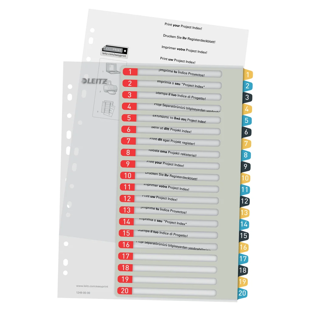 Leitz Cosy 1-20 Register PP