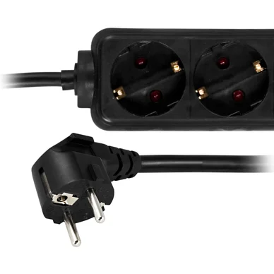 DELTACO DELTACO jatkojohto 3xCEE 7/4 1xCEE 7/7 1,5m, musta 7340004655985 Vastaa: N/A