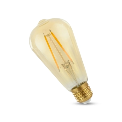 Spectrum LED alt Amberfärgad LED-lampa 2W 2400K 240 lumen