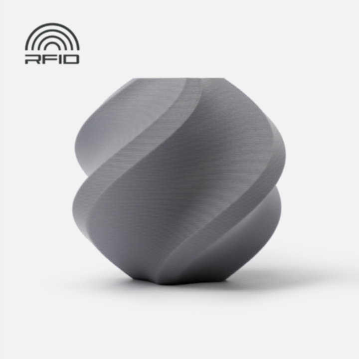 Bambu Lab PLA Matte Refill - askgrå