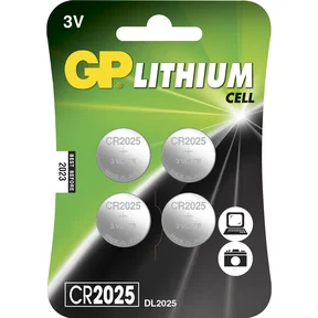 GP CR2025, 4-pack