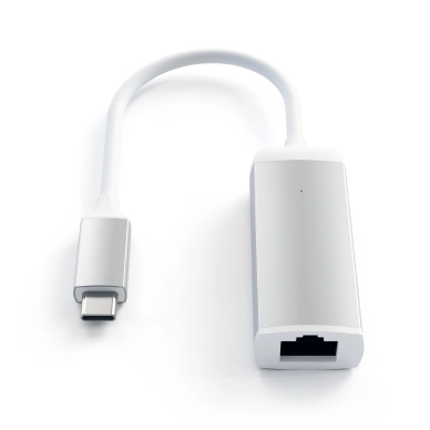 Satechi alt Satechi Adapter USB-C till Gigabit Ethernet, Silver