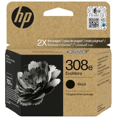 HP 308E (XL) Bläckpatron Svart