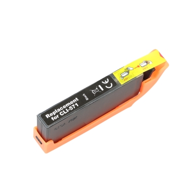 WL Inktcartridge, vervangt Canon 571 BK fotozwart CA-571BK Replace: CLI-571BK