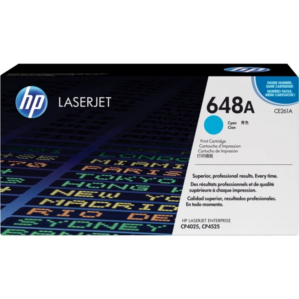 HP 648A Tonerkassett Cyan