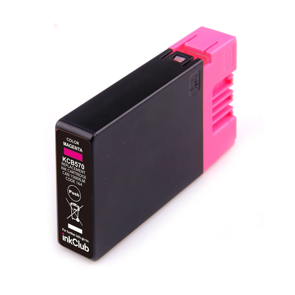 Bläckpatron magenta, ersätter Canon PGI-1500XLM