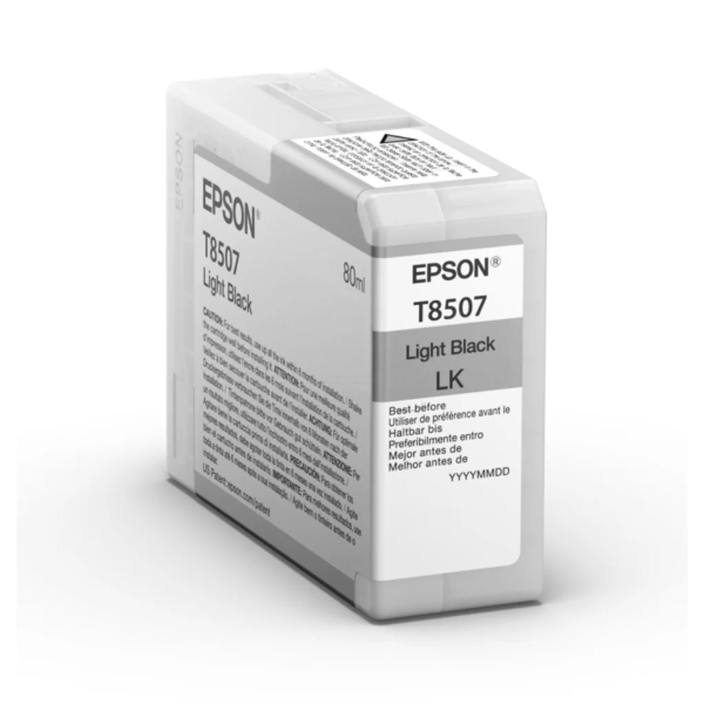 Epson T8507 Bläckpatron Ljussvart