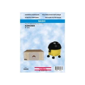 Dammsugarpåsar, papper, 5st.