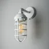 Olbia Vägglampa Vit E27 Glöd Klart glas
