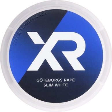 XR alt XR Göteborgs Rapé Slim White