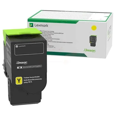 Lexmark Tonerkassette gul, 7000 sider 78C0U40 Modsvarer: N/A