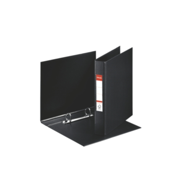ESSELTE Ringperm Esselte Vivida A5 2RR/25mm Sort 47687