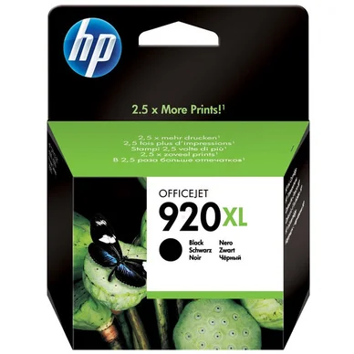 HP HP 920XL Blækpatron sort CD975AE Modsvarer: N/A billede