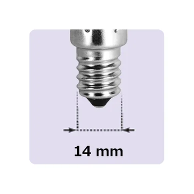 Glöd Signallampa E14 T13x30 1W 6V Glöd Signallampa E14 T13x30 1W 6V