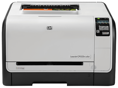 HP HP Color LaserJet Pro CP1525N - toner och papper