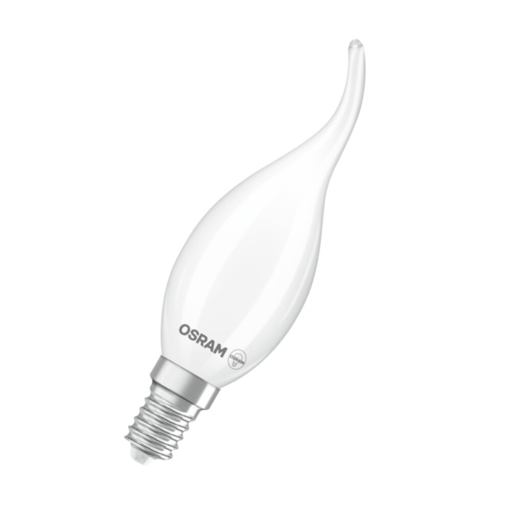 LED Kron Böjd 40 Dim Matt 3,4W 827 E14