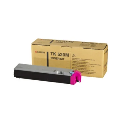 Kyocera Tonerkassette magenta 4.000 sider TK-520M Modsvarer: N/A billede