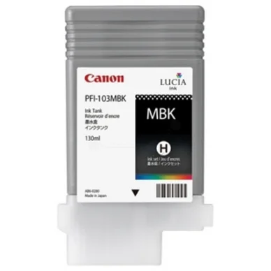 Canon Canon PFI-103 MBK Blækpatron Mattsort 2211B001 Modsvarer: N/A