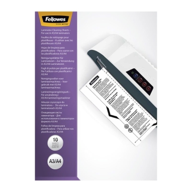 Fellowes Rengöringsark För Lamineringsmaskin 10 Ark