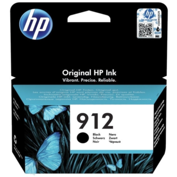 HP HP 912 Blekkpatron svart 3YL80AE Tilsvarer: N/A