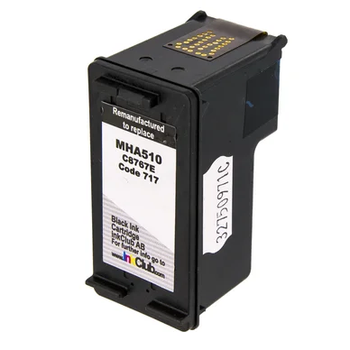 Bläckpatron, ersätter HP 339, svart, 21 ml