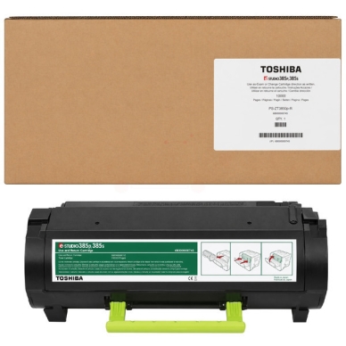 TOSHIBA Tonerkassette sort 10.000 sider T-3850P-R Modsvarer: N/A billede