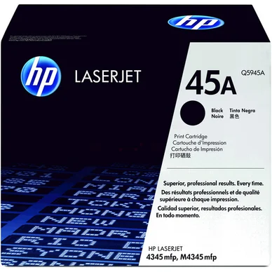 HP HP 45A Värikasetti musta Q5945A Vastaa: N/A