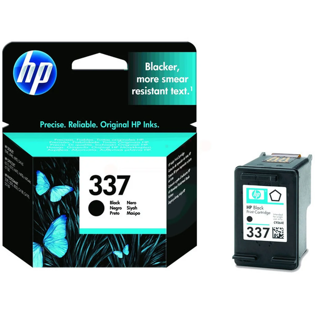 HP 337 Bläckpatron Svart