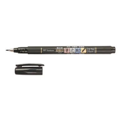 Tombow Fudenosuke mjuk penselspets svart