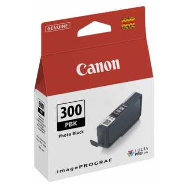 CANON CANON PFI-300 PBK Druckerpatrone schwarz foto passend für: ImagePROGRAF Pro-300