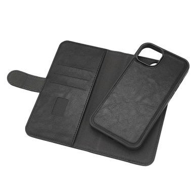 Gear alt GEAR tegnebog taske MagSafe iPhone 15 Plus 2in1, sort