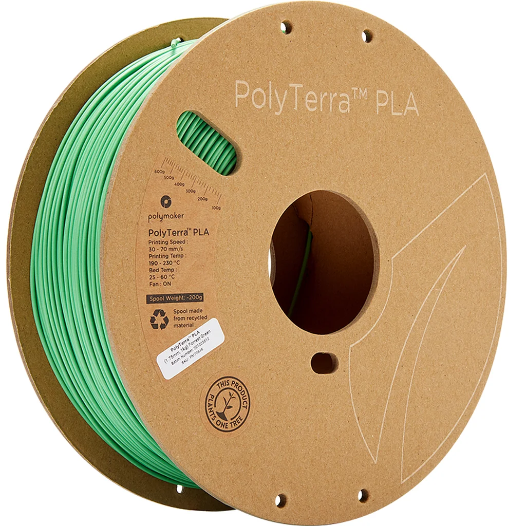 Polymaker PolyTerra PLA - Forrest Green - 1,75mm - 1kg